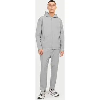 Pánská mikina Jack & Jones Mikina Cloud 12253764 Šedá Relaxed Fit M