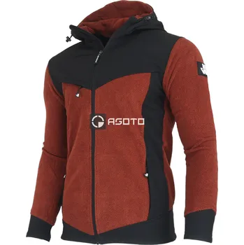 NINE WORTHS Randy oranžová pánská bunda 4XL