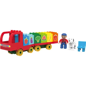 ostatní stavebnice Playtive Clippys Stavebnice (nákladní auto s ovocem a zeleninou)