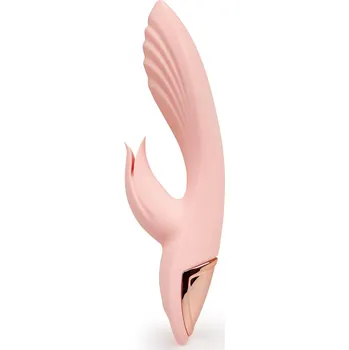 Vibrátor Duální vibrátor - Tulipos světle růžová