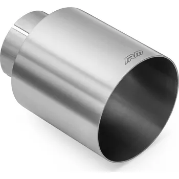 Výfuková trubka RM Motors nerezová koncovka KPCS 89mm, vstup 63,5mm