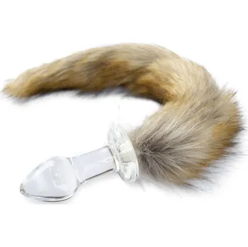Anální kolík - Pretty Fox Tail 10cm