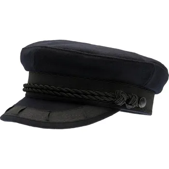 Čepice CTH Ericsson of Sweden Námořnická vlněná kapitánka - Oscar II Wool Dark Marin Velikost: 57 cm (M)