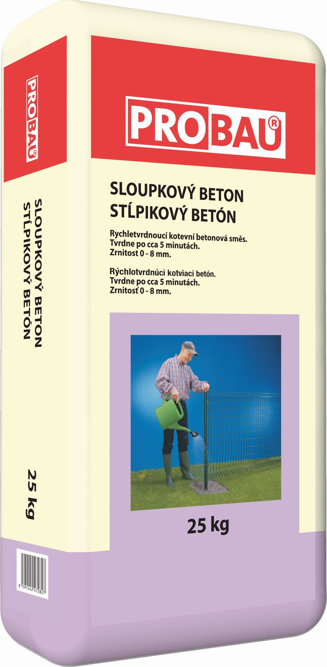 Pepe Sloupkový rychletvrdnoucí beton 25kg