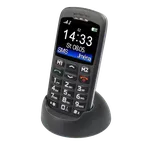 ALIGATOR A670, Senior, černý + stolní nabíječka (A670B)