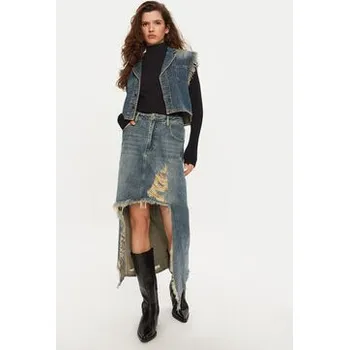Dámská sukně One Teaspoon Džínová sukně 26580 Modrá Regular Fit 25
