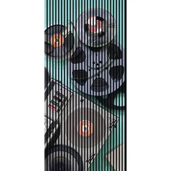 akustický panel Designový akustický panel DIGI03W 19x1133x2400 mm