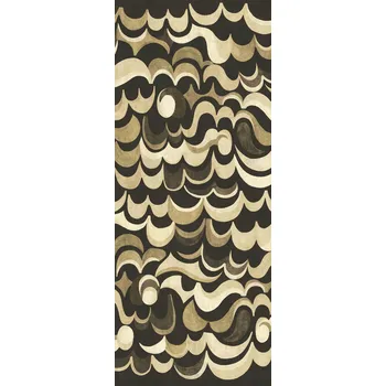 Tapeta Masureel Vliesová obrazová tapeta na zeď, hnědá, vlnky, DGRHA1022-260, Rhapsody, Masureel, velikost 1,06 x 2,6 m