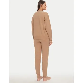 Dámské pyžamo Selmark Pyžamo P9873 Béžová Relaxed Fit M