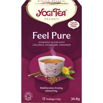 Čaj Yogi Tea | Feel Pure - Počet čajových sáčků: 17