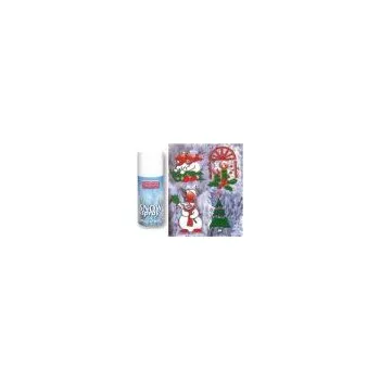 Barva na vlasy CHRISTMAS TRADITIONS Snow Spray White 150ml - vánoční dekorativní sníh ve spreji - bílý