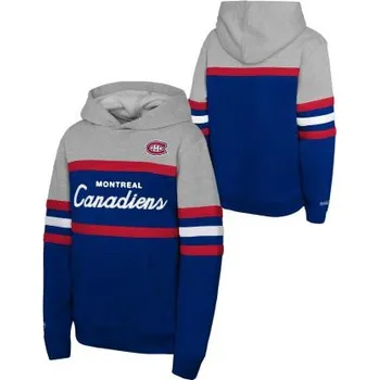 Chlapecká mikina Outerstuff Dětská mikina Montreal Canadiens NHL Head Coach Hoody Velikost: Dětské XL (13 - 15 let)