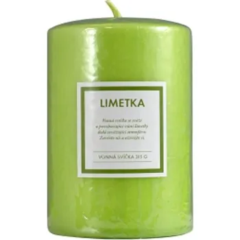 Svíčka Q Home svíčka 315g limetka