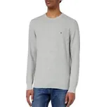 Tommy Hilfiger Svetr CROSS MW0MW29035 Šedá Regular Fit S