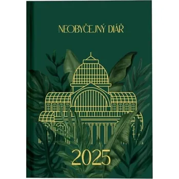 Diář Barevný Neobyčejný diář 2025 - Skleník (A5)
