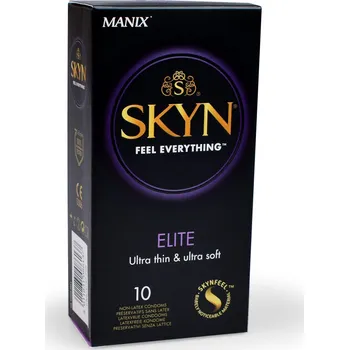 Kondom Bezlatexové Kondomy - Manix Skyn Elite 10 ks