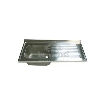 Nerezový dřez OEM Dřezová deska 1000x700mm 1x(400x500x250)L