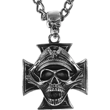 Přívěsek obojek Skull - PSY915