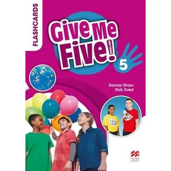 Anglický jazyk Give Me Five! Level 5 - Flashcards - Donna Shaw