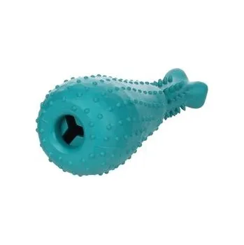 Hračka pro psa Flamingo hračka pro psa kuřecí stehno na pamlsky 15,5 x 6 x 6 cm zelená