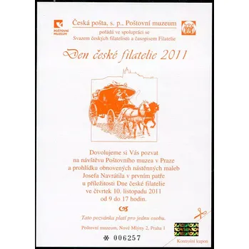 Poštovní známka Česká pošta (2011) PPM 9 - Den české filatelie 2011 (pro S.Č.F.)