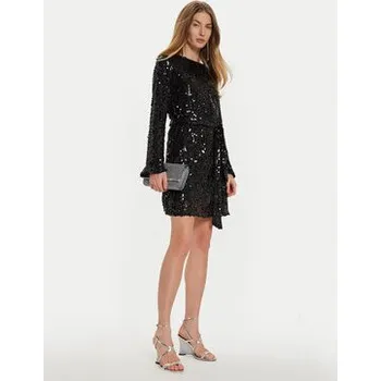 Dámské šaty Vero Moda Koktejlové šaty Efa 10321447 Černá Regular Fit XS