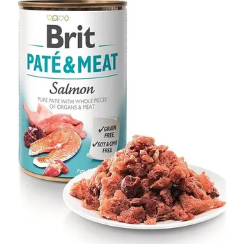 Krmivo pro psa Brit Paté & Meat Salmon 6 × 400 g