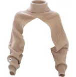 Nákrčník s rukávy EISBÄR Paola Bolero beige