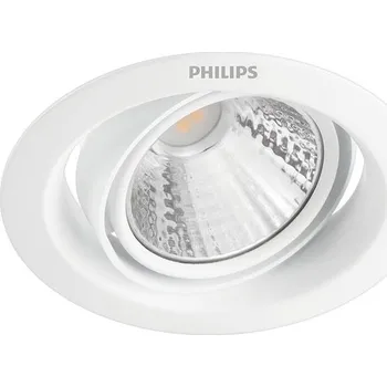 Žárovka Philips Pomeron podhledové LED svítidlo 1 × 3 W, 200 lm, 2700 K, 9 cm, krokové stmívání, bílé