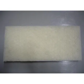 CORMEN Pad obdélníkový bílý