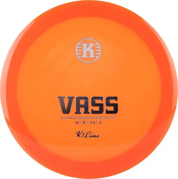 Disc golf Kastaplast VASS K1 Barva: Modrá, Váha: 174 g