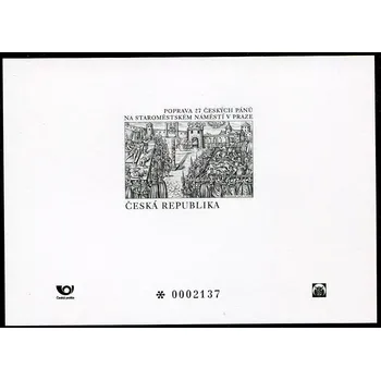 Poštovní známka Česká pošta (2011) PT 26 - Poprava 27 českých pánů