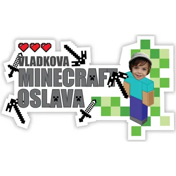 Party nádobí Personal Personalizovaná podložka pod tanier - Minecraft