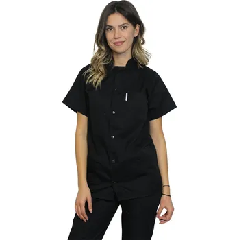 Zdravotnický oděv Černý kuchařský rondon - dámský | drinuniforma.cz