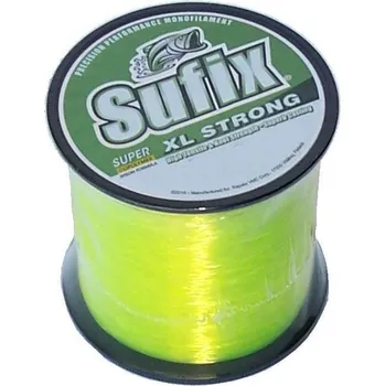SUFIX 0,25 / 600 m fluo (SUFIX Vlasec XL Strong NEON YELLOW 0,25 mm / 600 m)