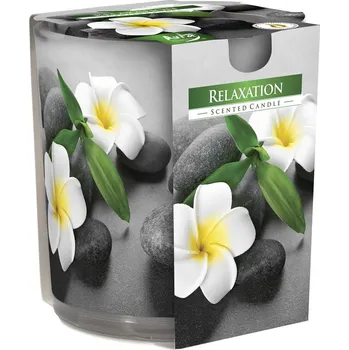 Svíčka Aura Vonná svíčka ve skle - Relaxace Doba hoření: 22 h