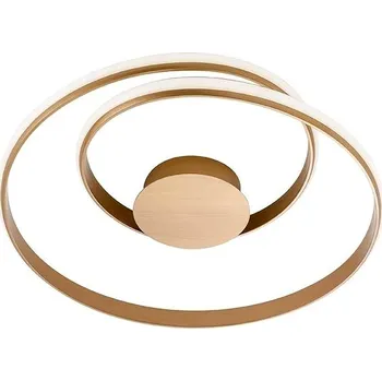 Žárovka Redo 01-1792 - LED Stropní svítidlo TORSION LED/30W/230V bronz