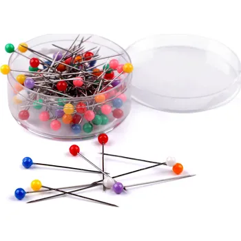 Špendlíky, BAREVNÉ, 3,2 cm, cca 80 ks/bal.