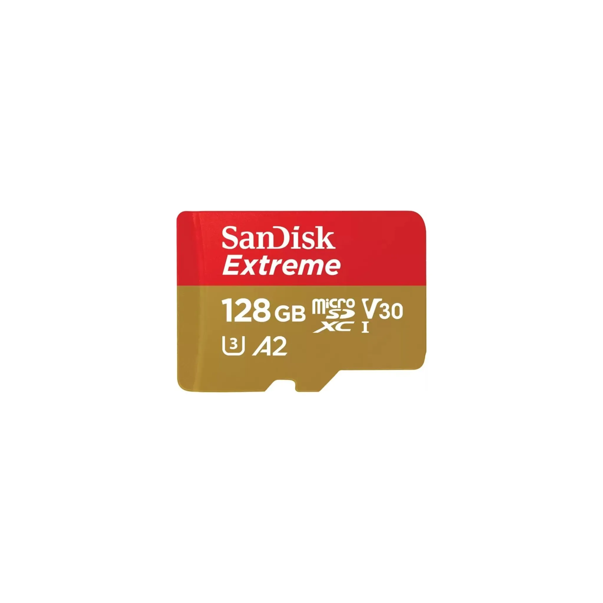 Fotografie 1 - Paměťová karta SanDisk Extreme microSDXC 128 GB UHS-I U3 V30 SDSQXAA-128G-GN6MA + SD adaptér