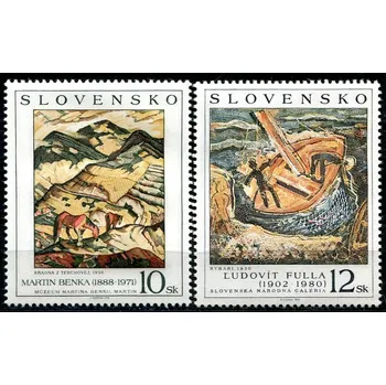 Poštovní známka (1998) č. 164 - 165 ** - Slovensko - Umění
