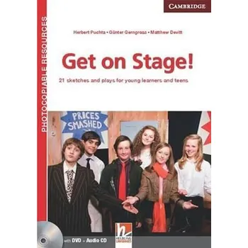 Anglický jazyk Get on Stage! Teachers Book with DVD and Audio CD - Herbert Puchta