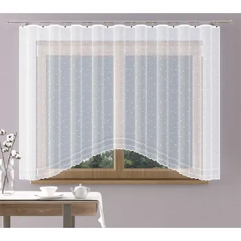 Záclona Záclona hotová Christina cena od - řasící stuha 2,5cm