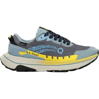 Dámská běžecká obuv Dámské běžecké boty ATOM K4 TRAIL WP 41 Modrá, Světle modrá, Žlutá, Béžová