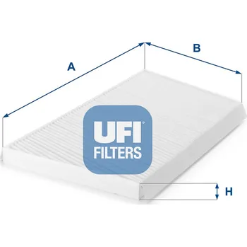 Ventilátor topení a klimatizace Filtr, vzduch v interiéru UFI 53.094.00