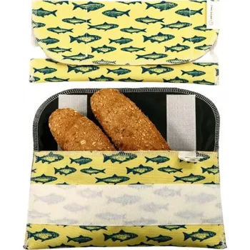 Svačinový box Green Smile Kapsa Dvojrohlík Ryby