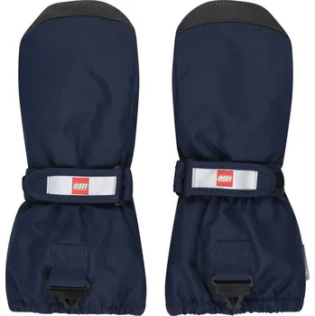 Rukavice Dětské lyžařské rukavice LEGO&reg; kidswear LWATLIN 706 122/128 Tmavě modrá, Černá, Bílá