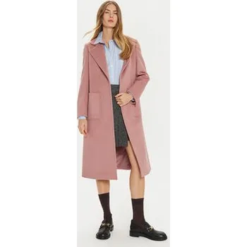 Dámský kabát MAX&Co. Vlněný kabát 2426016134200 Růžová Regular Fit 38