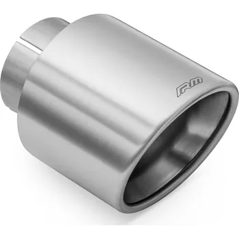 Výfuková trubka RM Motors koncovka z nerezové oceli KSZS/DK 89mm, vstupní otvor 76mm