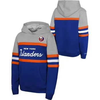 Chlapecká mikina Outerstuff Dětská mikina New York Islanders NHL Head Coach Hoody Velikost: Dětské S (6 - 8 let)