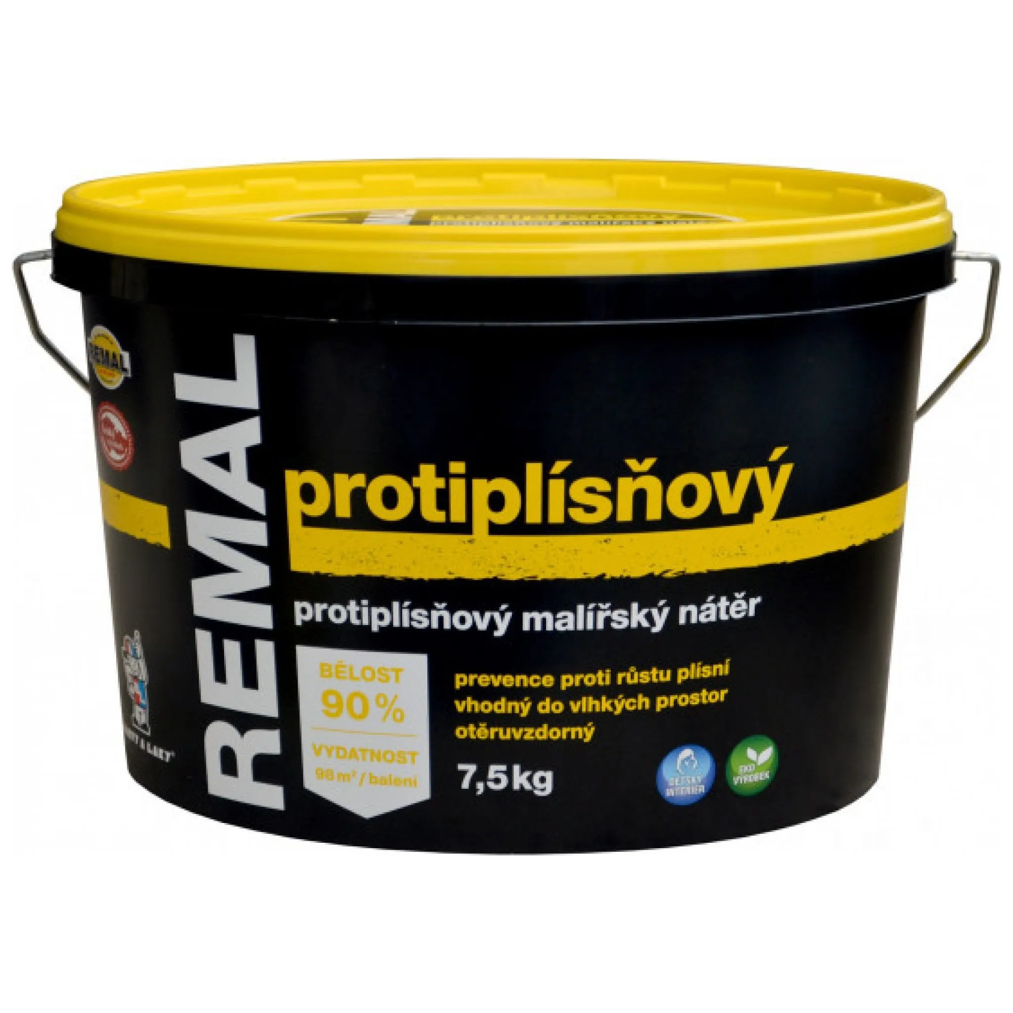 Fotografie 1 - Barva na zeď Remal Protiplísnový 7,5 kg